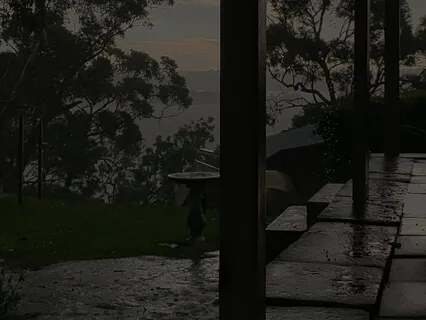 Coastal Evening Thunderstorm On The Verandah