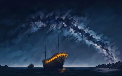 Cosmic Rest: A Cosmic Journey Through The Stars