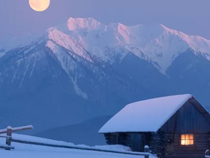Cosy Cabin In The Snow - A Sleep Story