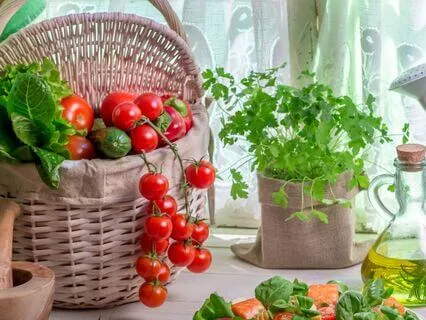 Cottage Kitchen On Easter Sunday Ambiance