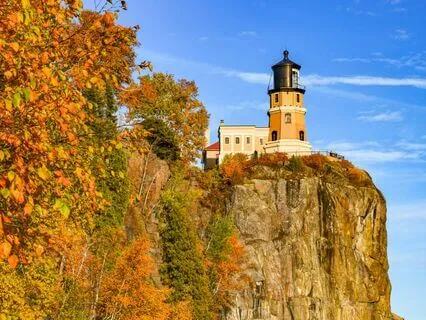 Cozy Autumn Lighthouse Ambiance Relaxing Waves | 2 Hours