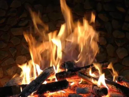 Crackling Fireplace Serenity: Evenings Of Calm