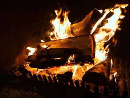 Cozy Fireside Relaxation