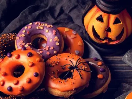 Cozy Halloween Baking Ambience Pouring Sugar Baking Sounds