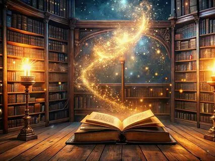 Cozy Library Adventures: An Enchanted Sleep Story