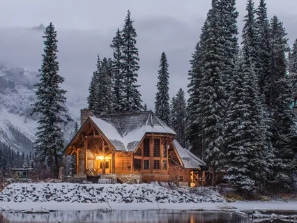 Relax In A Cozy Log Cabin