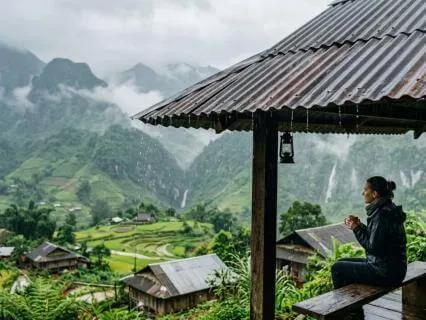 Cozy Rain on Rusty Tin Roof