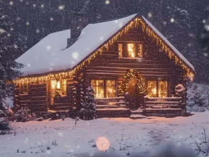 Cozy Winter Cabin:  A Journey Into Your Inner Sanctuary
