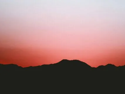 Crimson Dusk Reflections