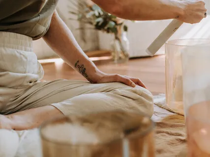 Crystal Bowl Sound & Breath Meditation 
