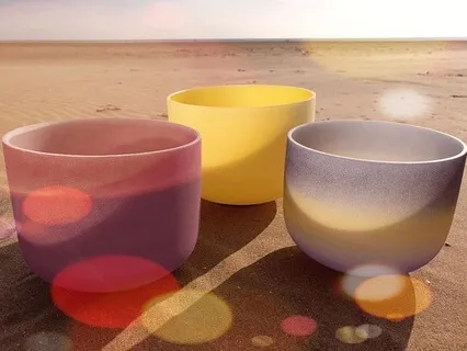 Crystal Bowl Sound Bath By The Sea | 7 Chakra Balance 