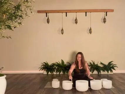 Crystal Bowl Sound Bath For Deep Relaxation