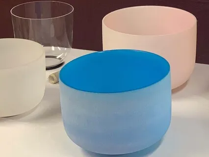 Crystal Bowls Heart & Crown Chakra With 528hz / 30 Mins