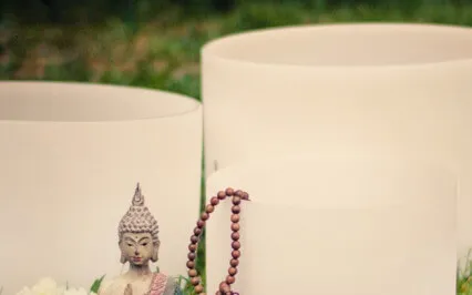 Crystal Bowls - Twirling With Crystals