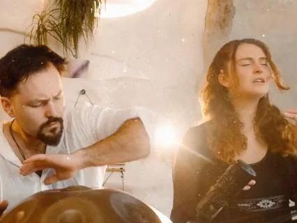 Crystal Cave Sound Healing - Horse Riders