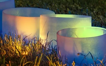 Crystal Singing Bowl Sound Bath For Relaxation And Peace