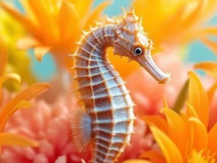 Daily Seahorse Oracle: Grace, Patience & Flow