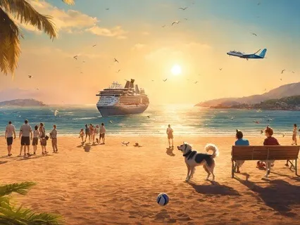 Day On The Beach (Spatial Audio Meditation Journey)