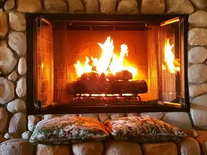 Deck The Halls Playing With Crackling Fireplace