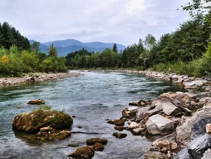 Deep Bubbly River Soundscape: Tranquil Water For Relaxation