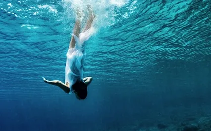 Deep Into Sleep Water Sounds - Rain from Below Sea Level