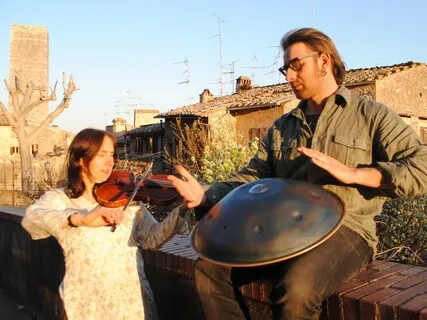 Deep Listening Handpan And Violin Composition