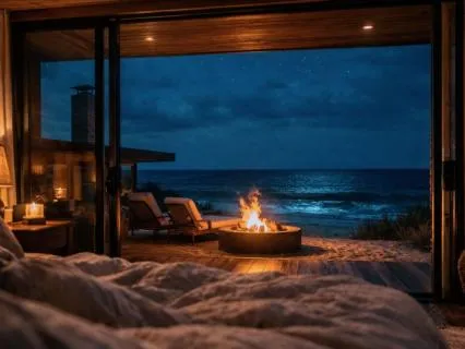 Deep Sleep 9 Hours Distant Thunder Beach Bedroom Binaural