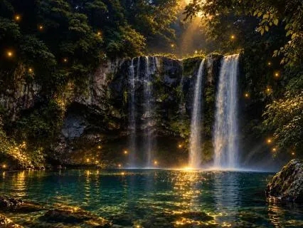 Deep Sleep Journey: Wishing Waterfall