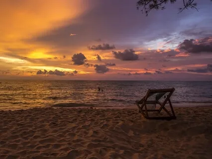 Ocean Waves & Beautiful Beach For Deep Sleep