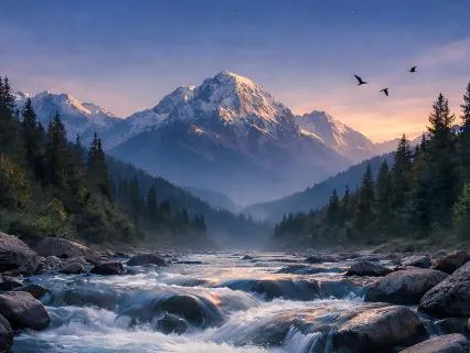 Deep Sleep Mountain River: 10 Hr Sleep Sounds With Birdsong