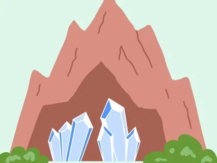 Deer And The Crystal Cave