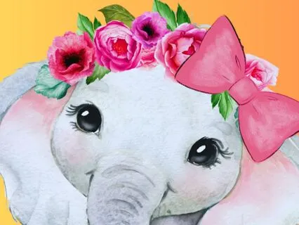 Dellie D The Elephant’s Birthday Party