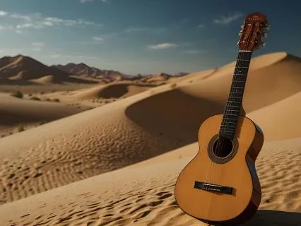 Desert Blessings - Classical Guitar Study In C Minor