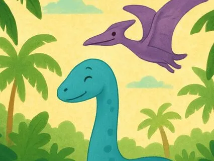 Dino Dream - A Gentle Bedtime Adventure With Body Scan