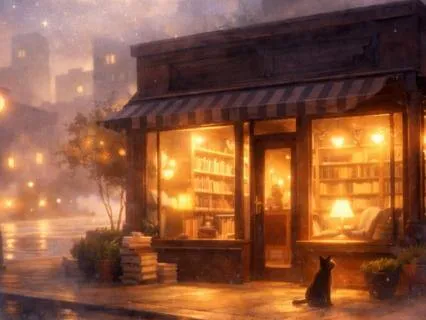 Downtown Book Shop Sleep Meditation