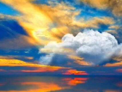 Dreaming With The Rain; Floating On A Cloud