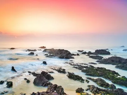 Dreamy Morning At The Beach