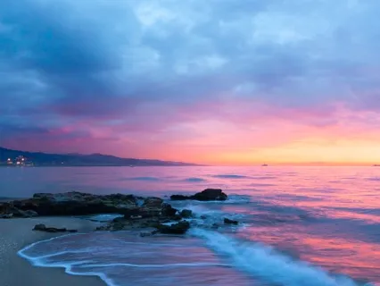 Camping On The Beach