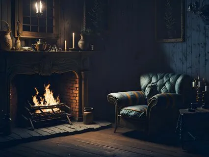 Drifting Off To Sleep In A Cozy Cabin