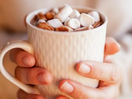 Drinking A Hot Drink Mindfully