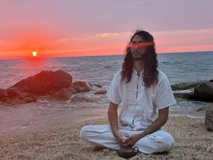 Eagles Sit In The Palm Tree