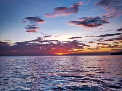 Early Morning Contemplation At The Beach
