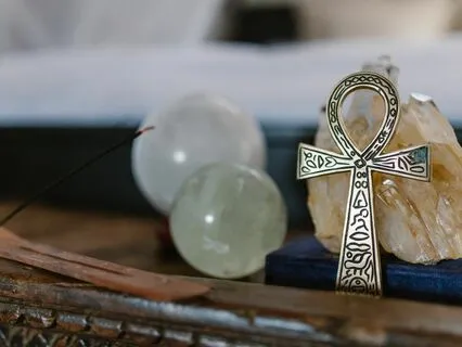 Egyptian Ankh: Secret Brain Potential Activator (Golden Phi)