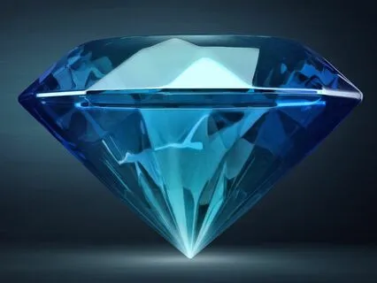Electric Blue Diamond