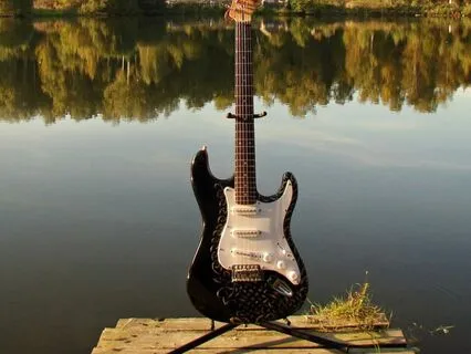 Electric Guitar Sound Healing With Nature Sounds