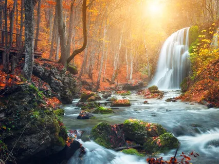 Reduce Depression - Uplifting Isochronic Tones And River Waterfalls Sounds