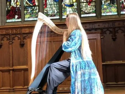 Embrace Warmth With Celestial Harp And Birdsong