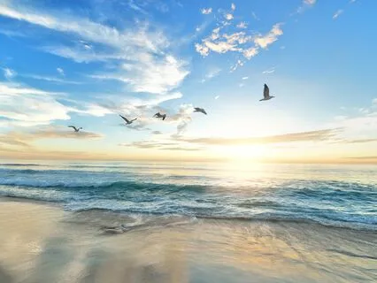 Emotional Piano For Prayer With Ocean Waves