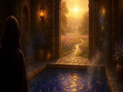 Enchanted Bathhouse | 417 Hz Solfeggio + Theta Binaural