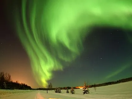 Enchanted Borealis, A Mystical Celestial Connection